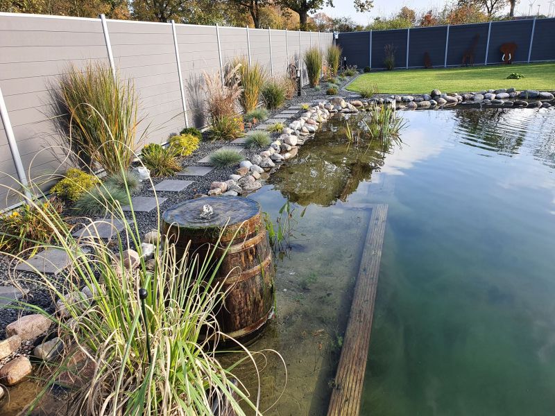 Firma Görtzen in Viöl - Teicharbeiten